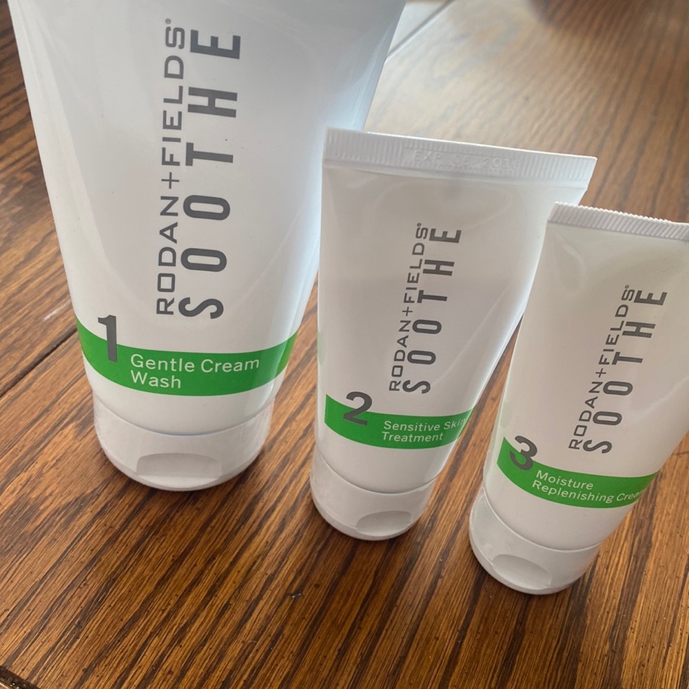 R+F Soothe Regimen Steps 1-3